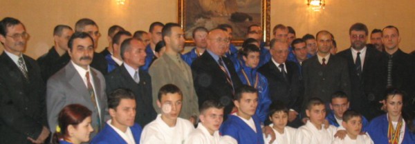 Ceremonia de felicitari de la Presedintia Romaniei