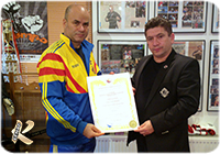 Orhan Ozakti la FR. Kempo
